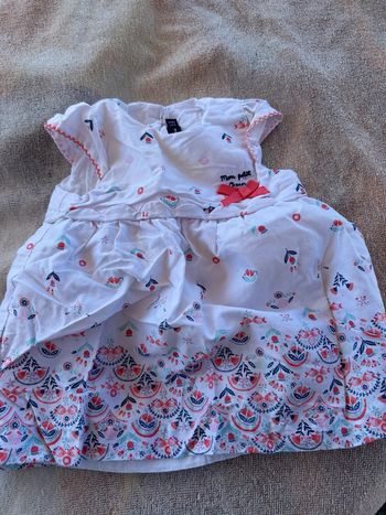 Robe bébé fille Sergent Major 6 mois - été