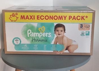 Pampers harmonie, taille3, 96 couches