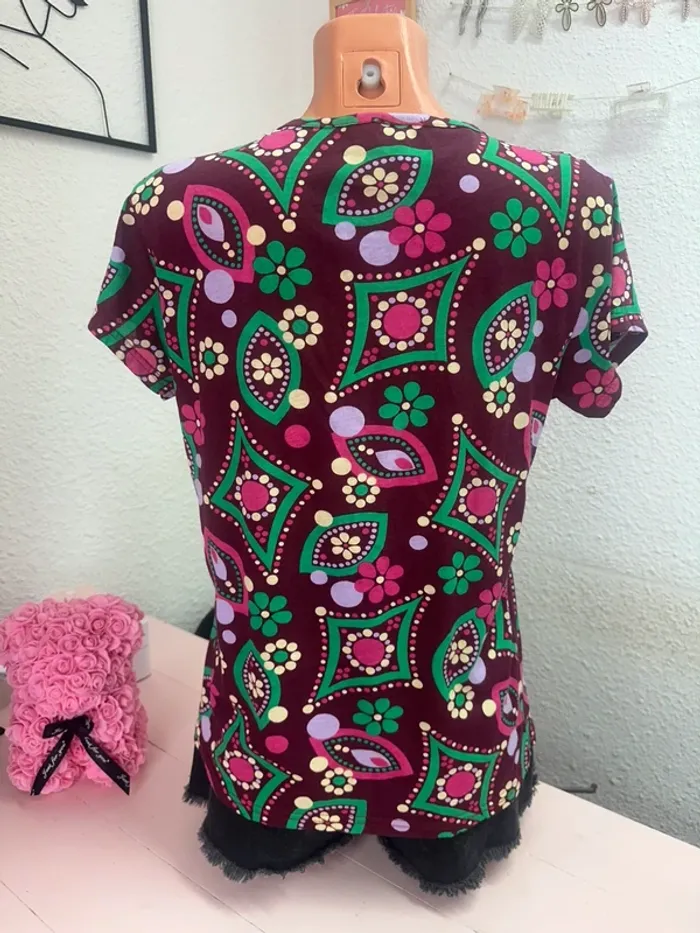 T-shirt à motif Miss Vera taille XXL - photo numéro 3
