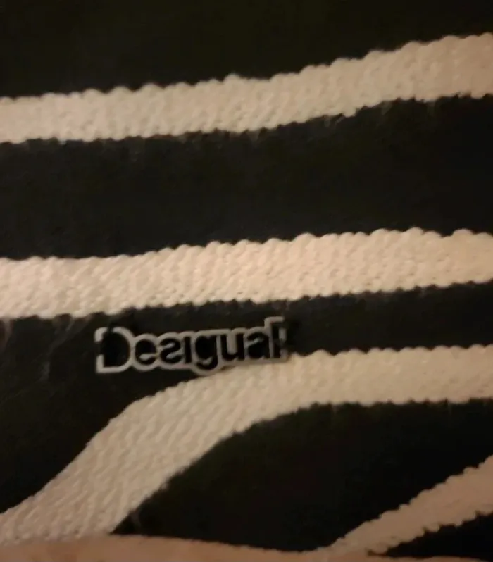 Manteau zébré Desigual - photo numéro 3