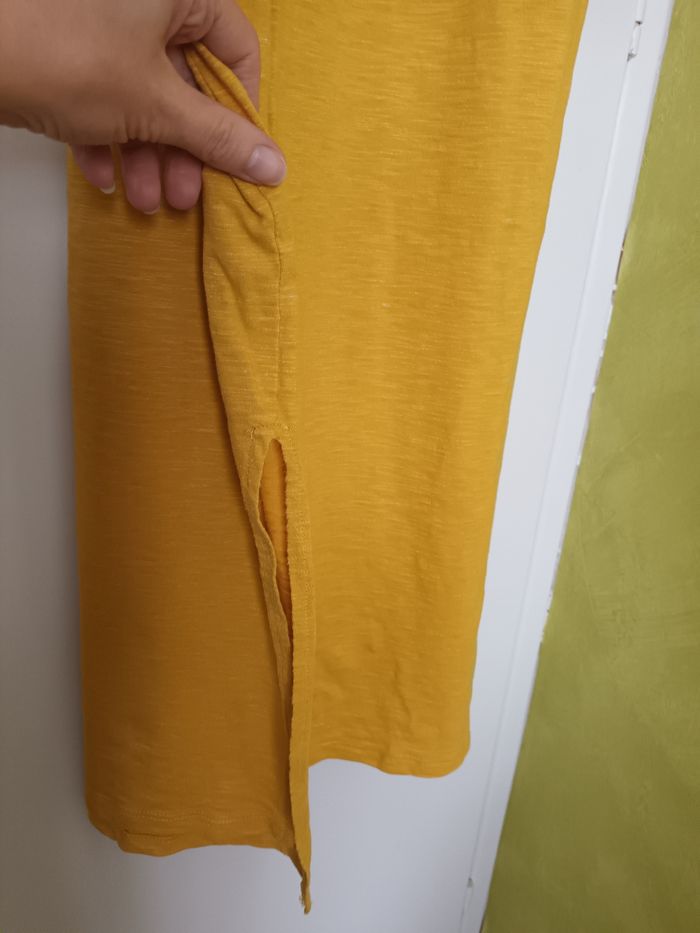 Robe longue jaune - photo numéro 5