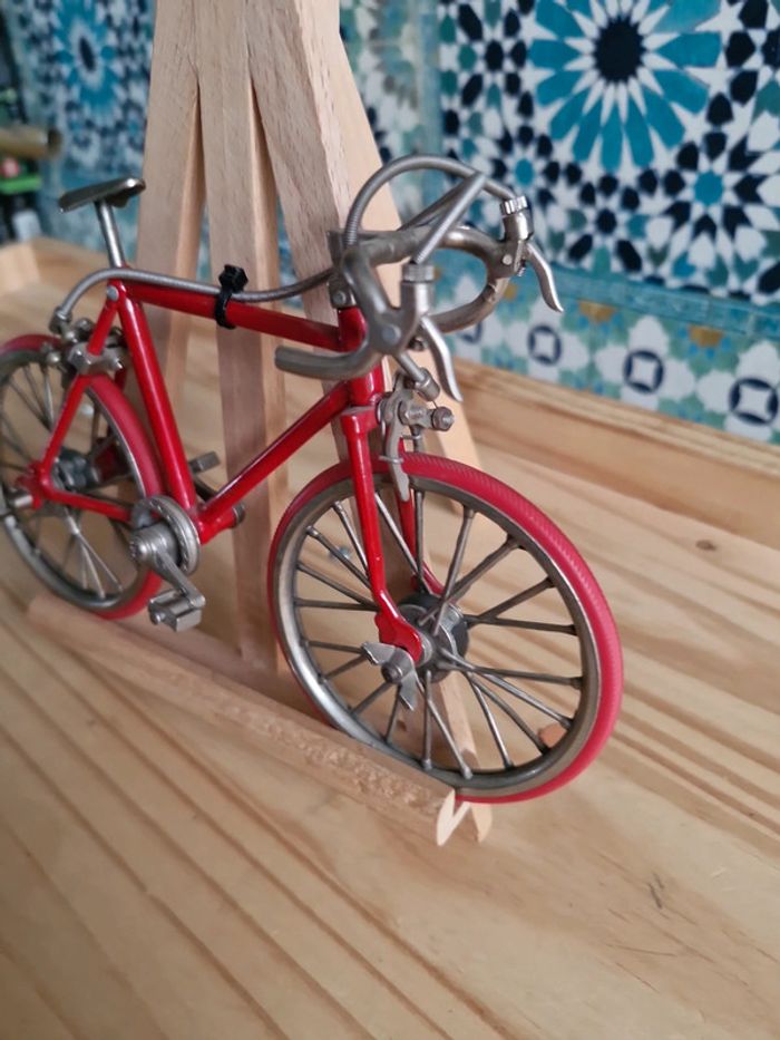 Vélo  de course miniature  vintage - photo numéro 2