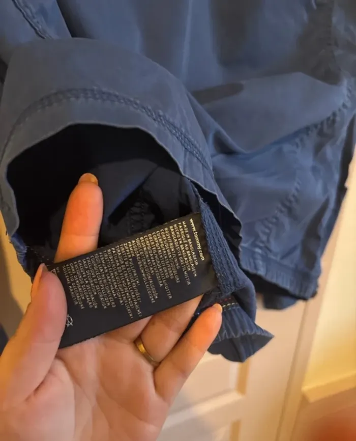Veste Tommy Hilfiger bleu vintage - photo numéro 4
