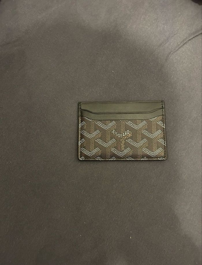 Porte carte Goyard insert noir - photo numéro 3