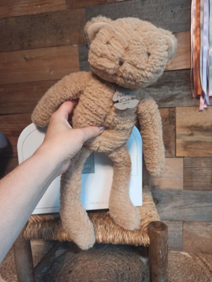 peluche ours miel sweety Couture histoire d'ours - photo numéro 2