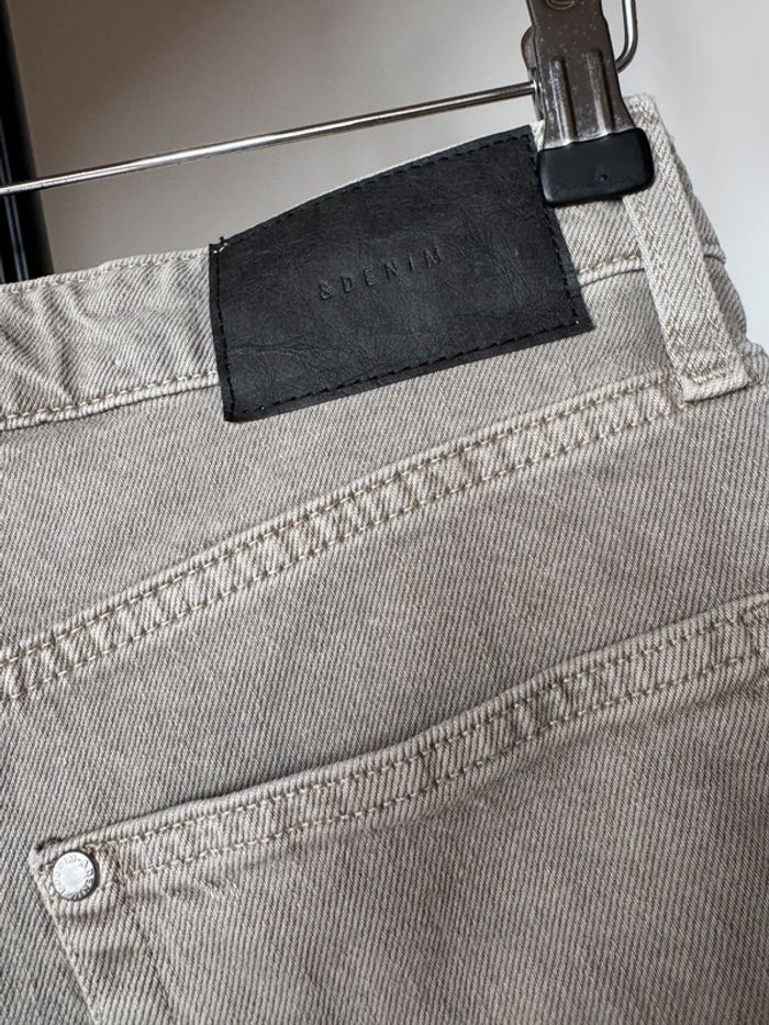 Short gris chaud coupe Mom 38 H&M - photo numéro 5