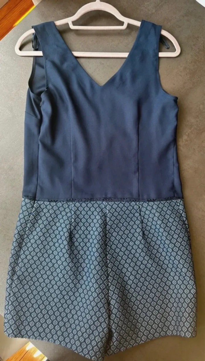 Combishort NAF NAF bleu nuit - Taille M 💙 - photo numéro 2