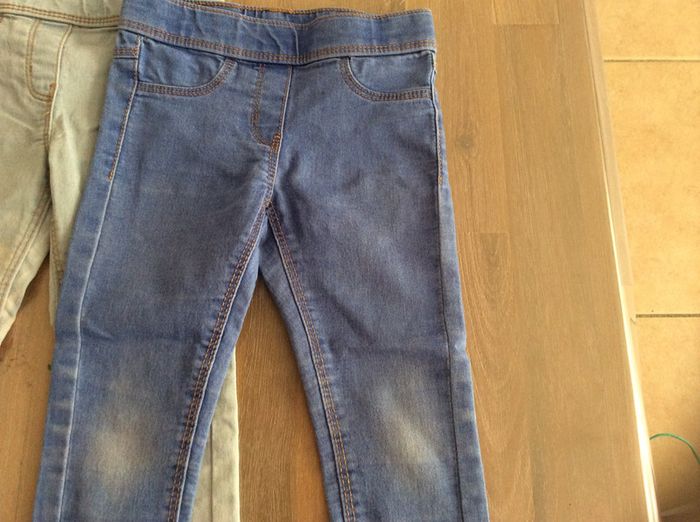 Lot 2 jeggings kiabi - photo numéro 2
