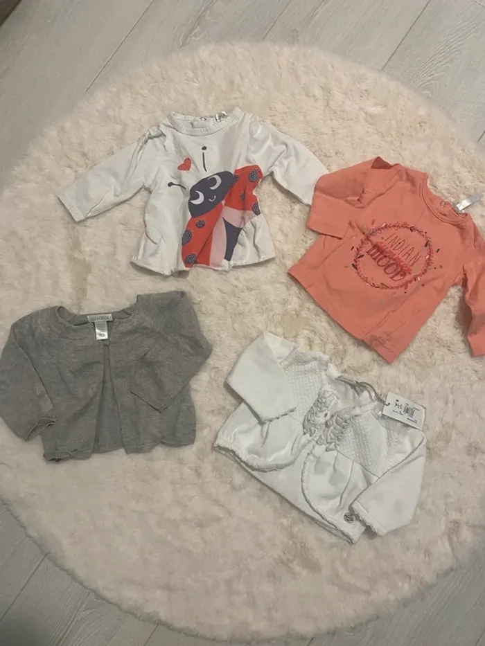 🌸 Lot bébé fille 3 mois – mi-saison TBE différentes marques   🌸 - photo numéro 3