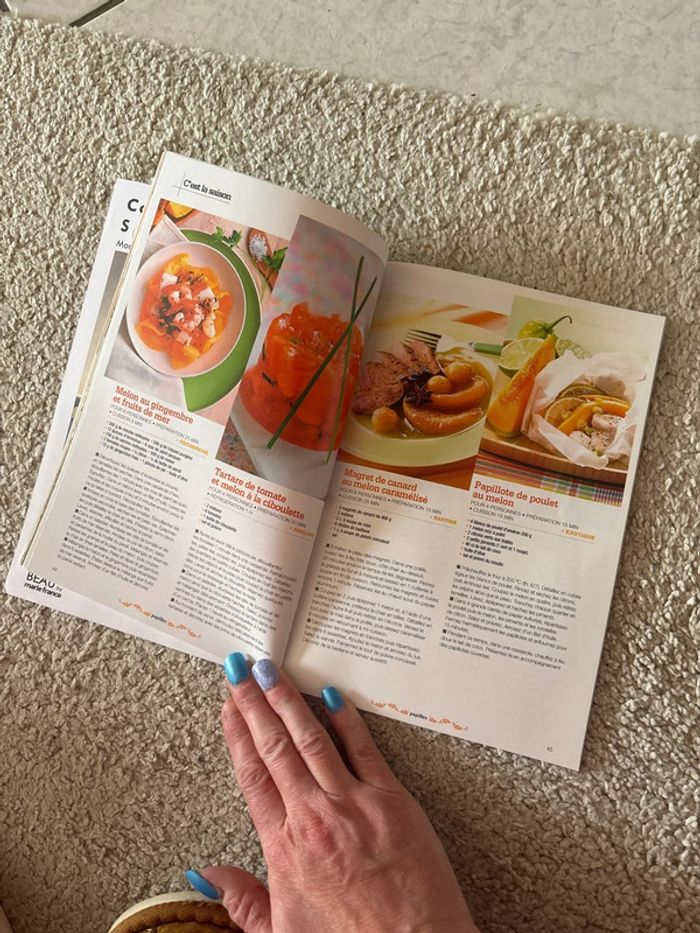 Livre cuisine papilles - photo numéro 2