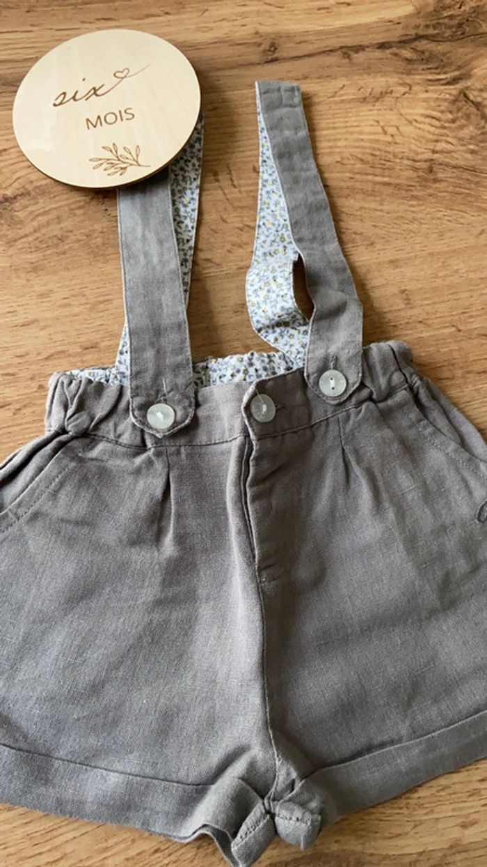 Short à bretelles - photo numéro 2