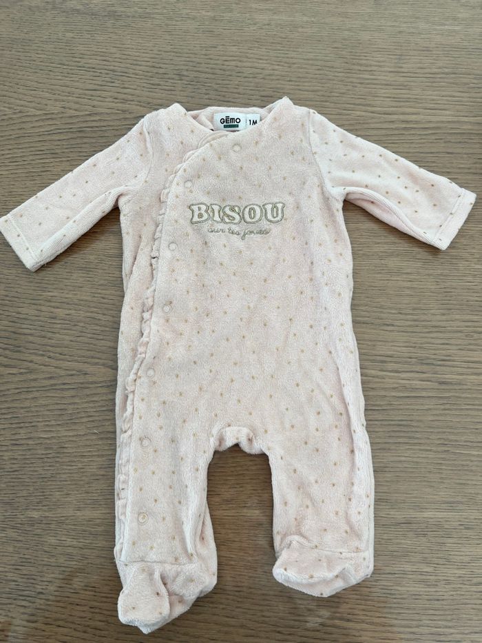 Pyjama bébé 1 mois