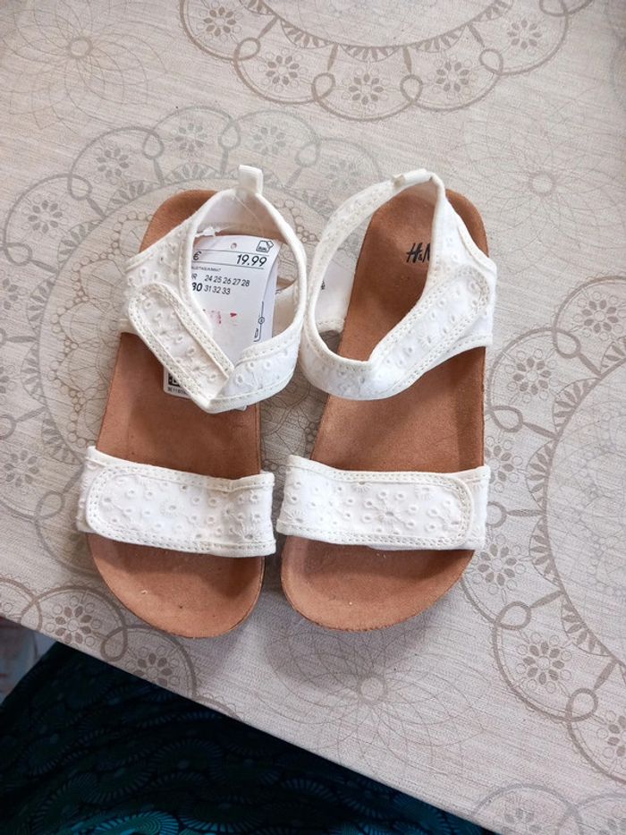 Nu-pieds fille pointure 30