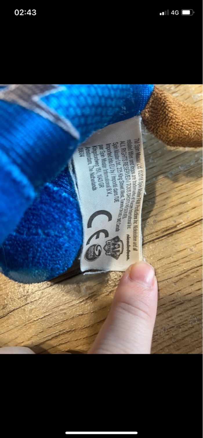 Doudou pat patrouille - photo numéro 4