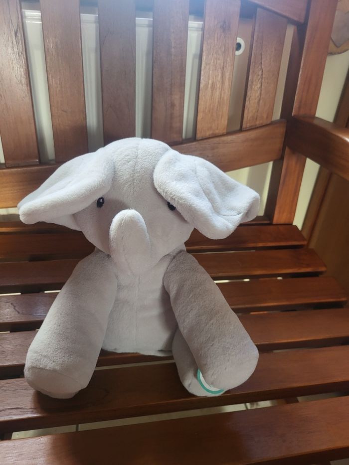 Peluche éléphant - photo numéro 7