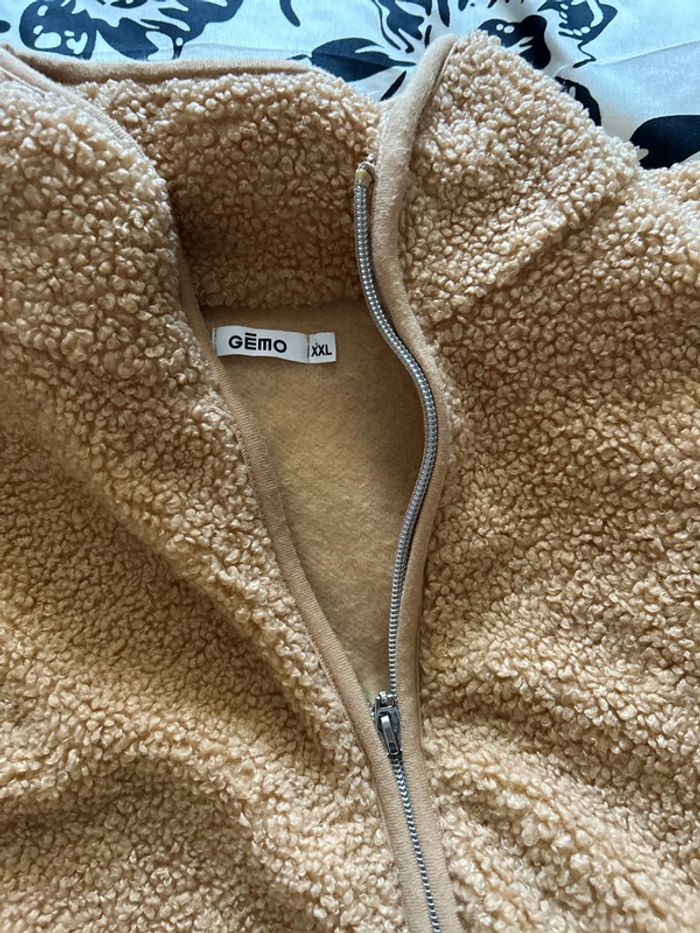 Pull Sherpa beige - photo numéro 3