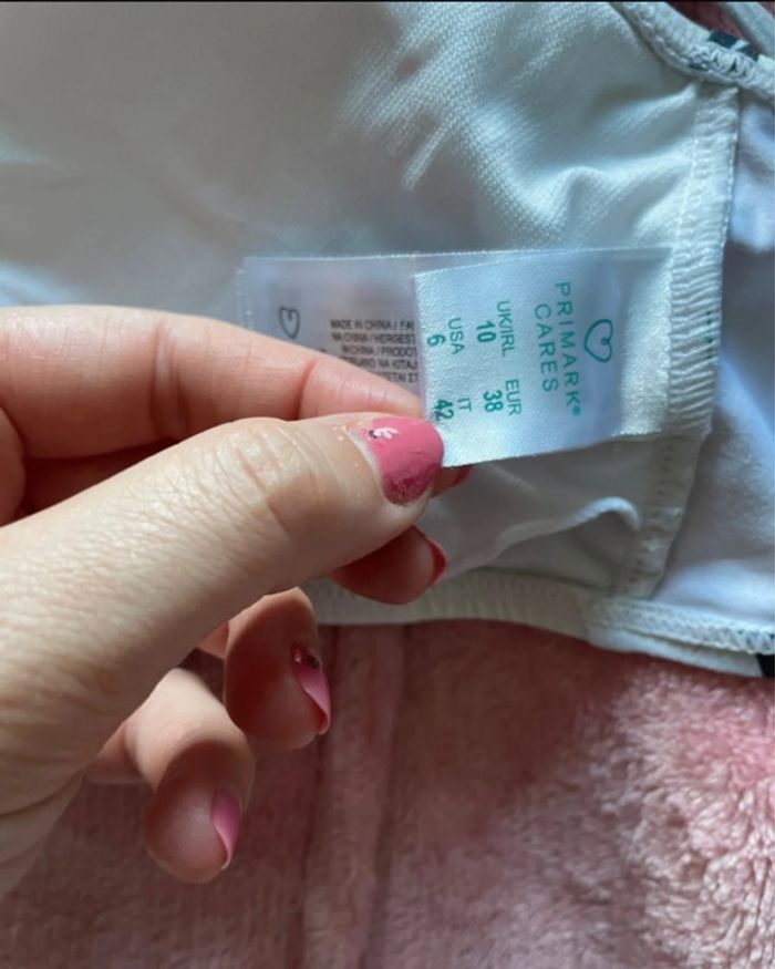 Haut de maillot de bain blanc motifs - photo numéro 2