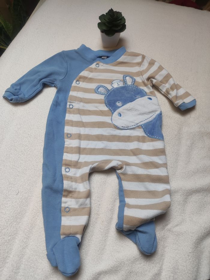 Pyjama léger garçon - Taille 3 mois - photo numéro 2