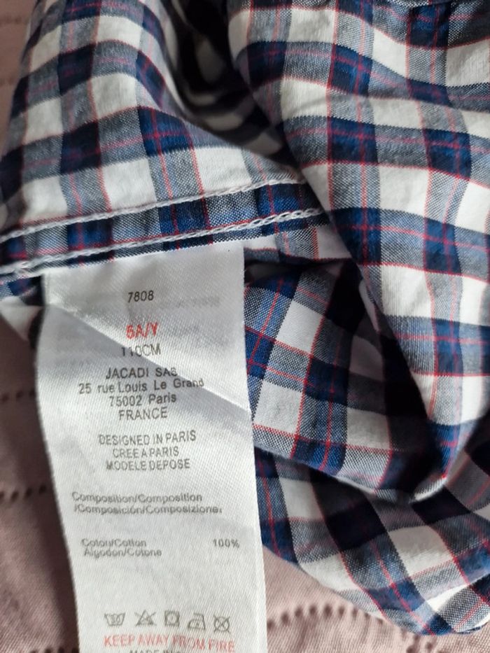 Chemise Jacadi garçon 5 ans - photo numéro 8