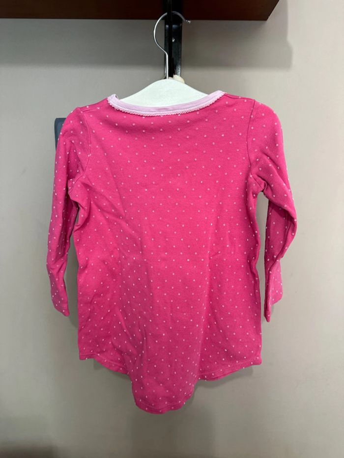 Chemise de nuit fille petit bateau 3 ans manches longue - photo numéro 3