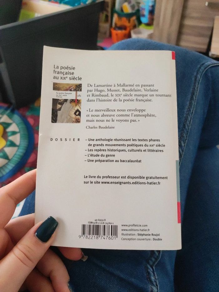 Anthologie La poésie française au XIXe siècle - photo numéro 2
