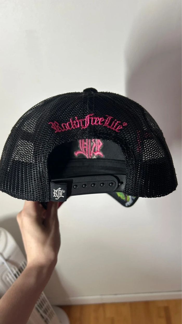 Casquette rock’n free life fleuri - photo numéro 3