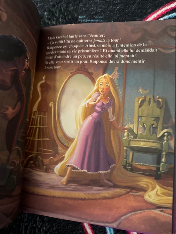 Livre raiponce quasi neuf servie une fois - photo numéro 2