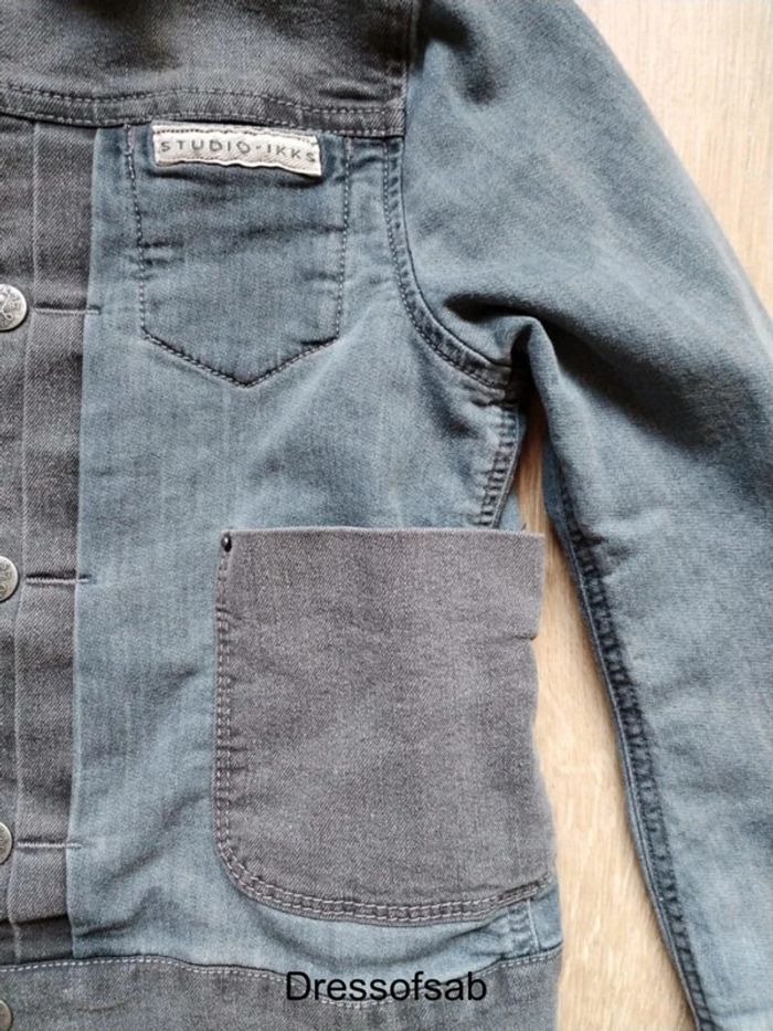 Veste IKKS Jean garcon - photo numéro 3