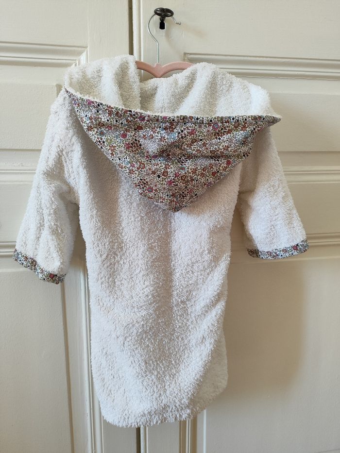Peignoir motifs liberty 2 ans Carré Blanc - photo numéro 2