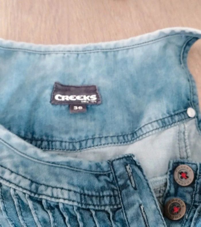 Robe jeans mi longue femme.36.. - photo numéro 6