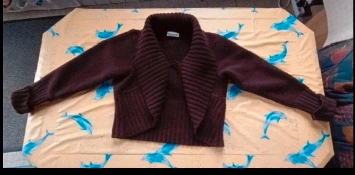 Cache coeur chaud L ou gilet court légère bouloche