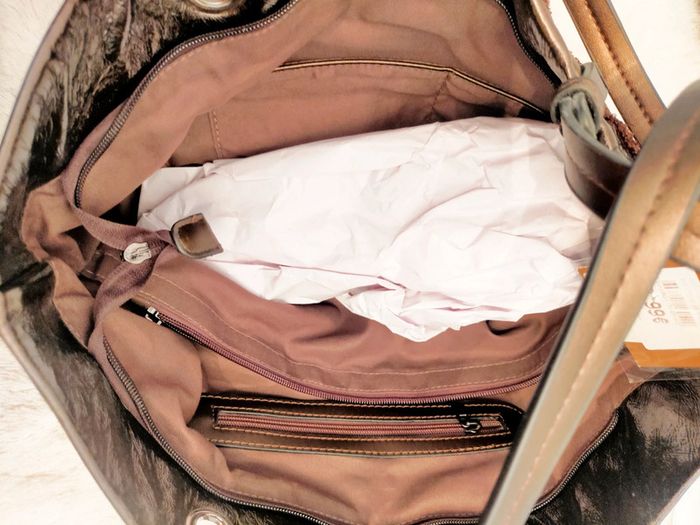 👜 Sac à main Auren marron foncé - photo numéro 7