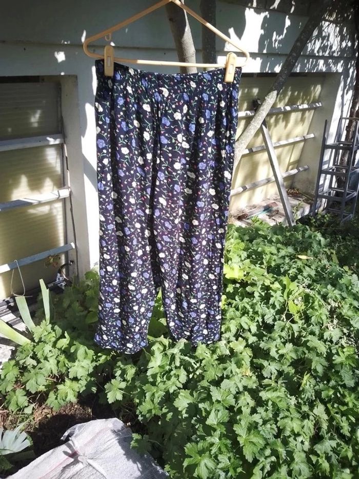 Pantalon d'été fleuri - photo numéro 2