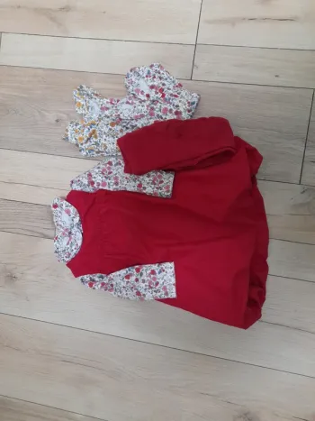Ensemble robe rouge