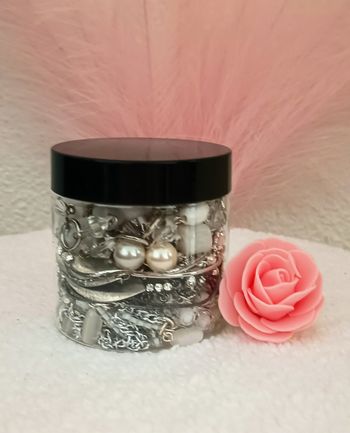 Pot à bijoux ton de blanc 🤍