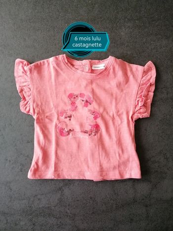 T shirt 6 mois