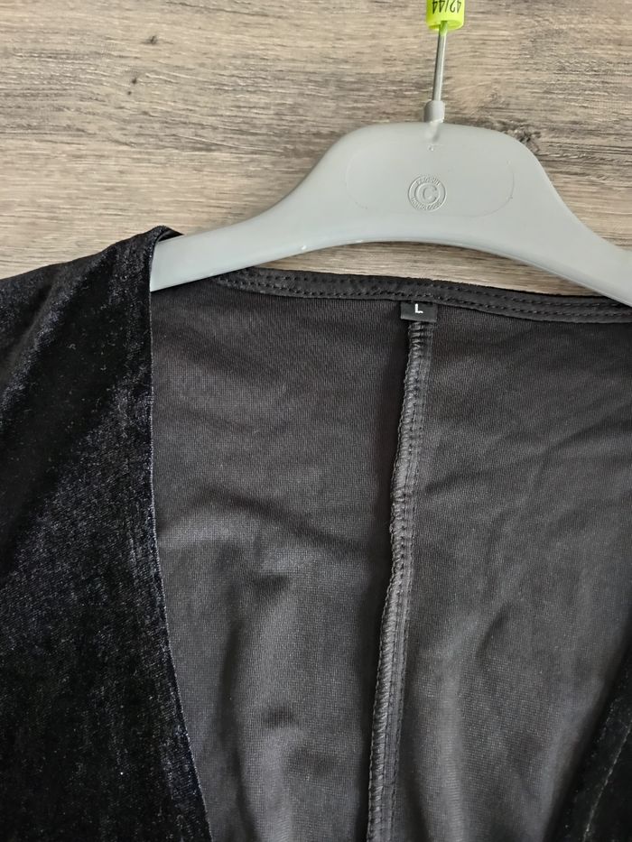 Robe ml velours femme L - photo numéro 2