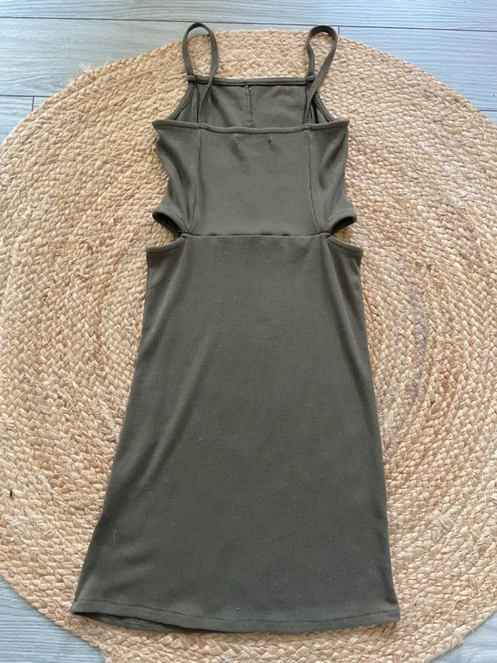 Robe kaki Taille 10 ans - photo numéro 2