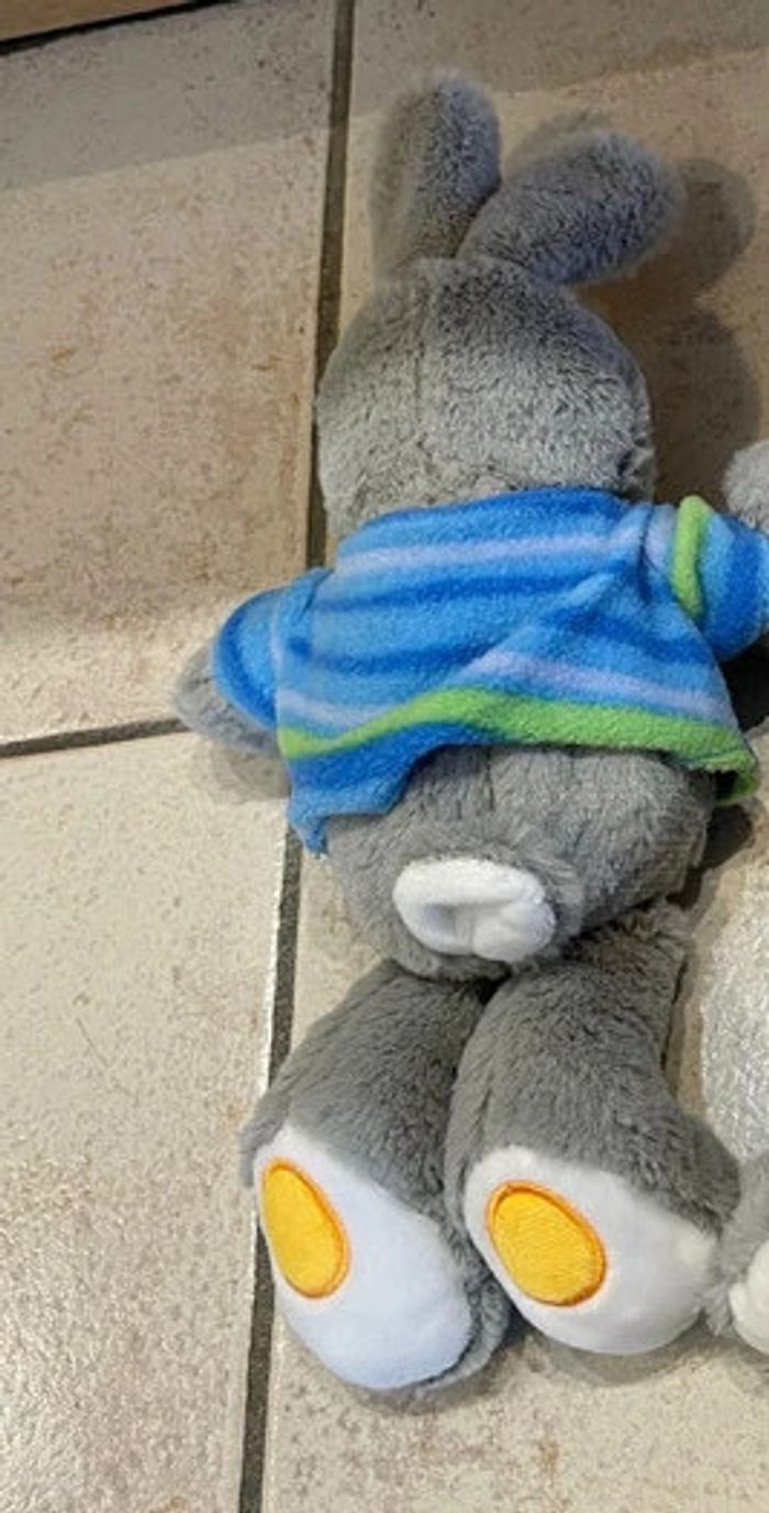Peluche lapin musicale - photo numéro 2