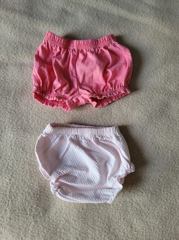 Lot de 2 bloomers 6 mois