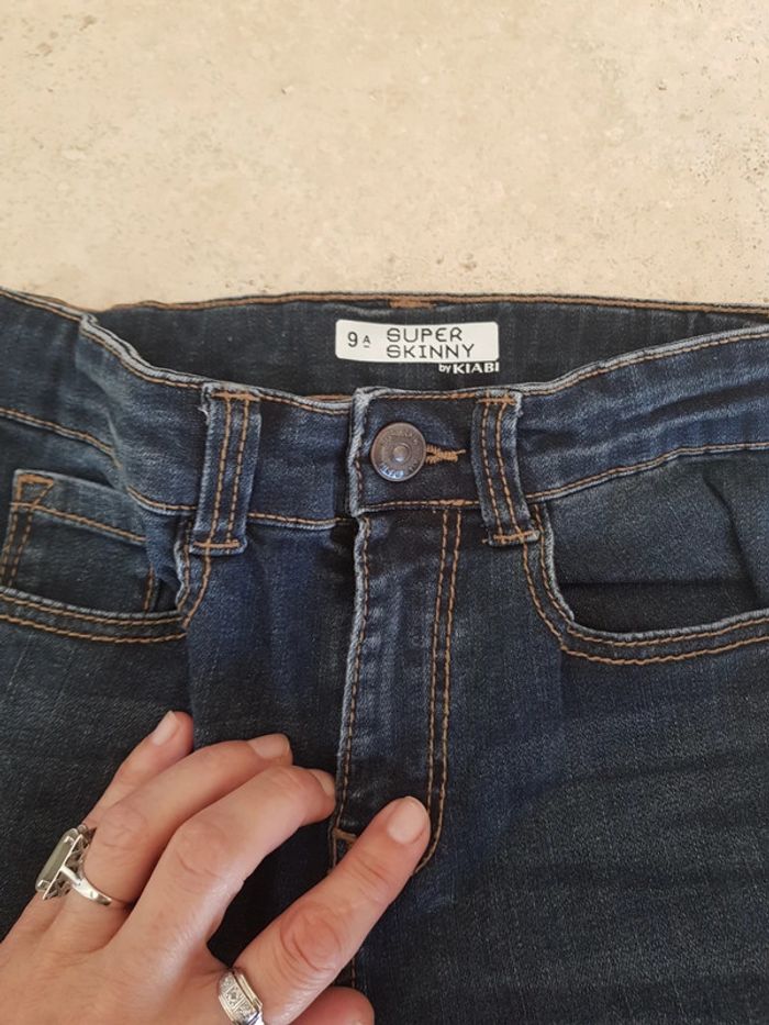 Jean skinny très ajusté 9 ans - photo numéro 3