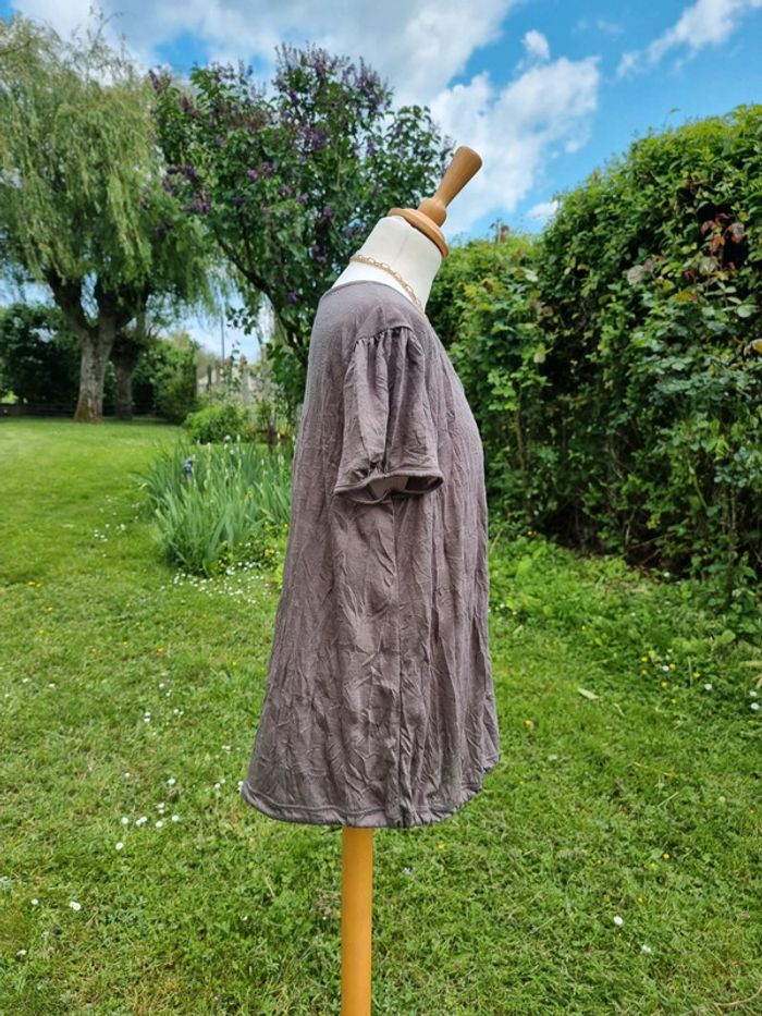 Armand Thiery blouse marron * taille 4 * - photo numéro 5