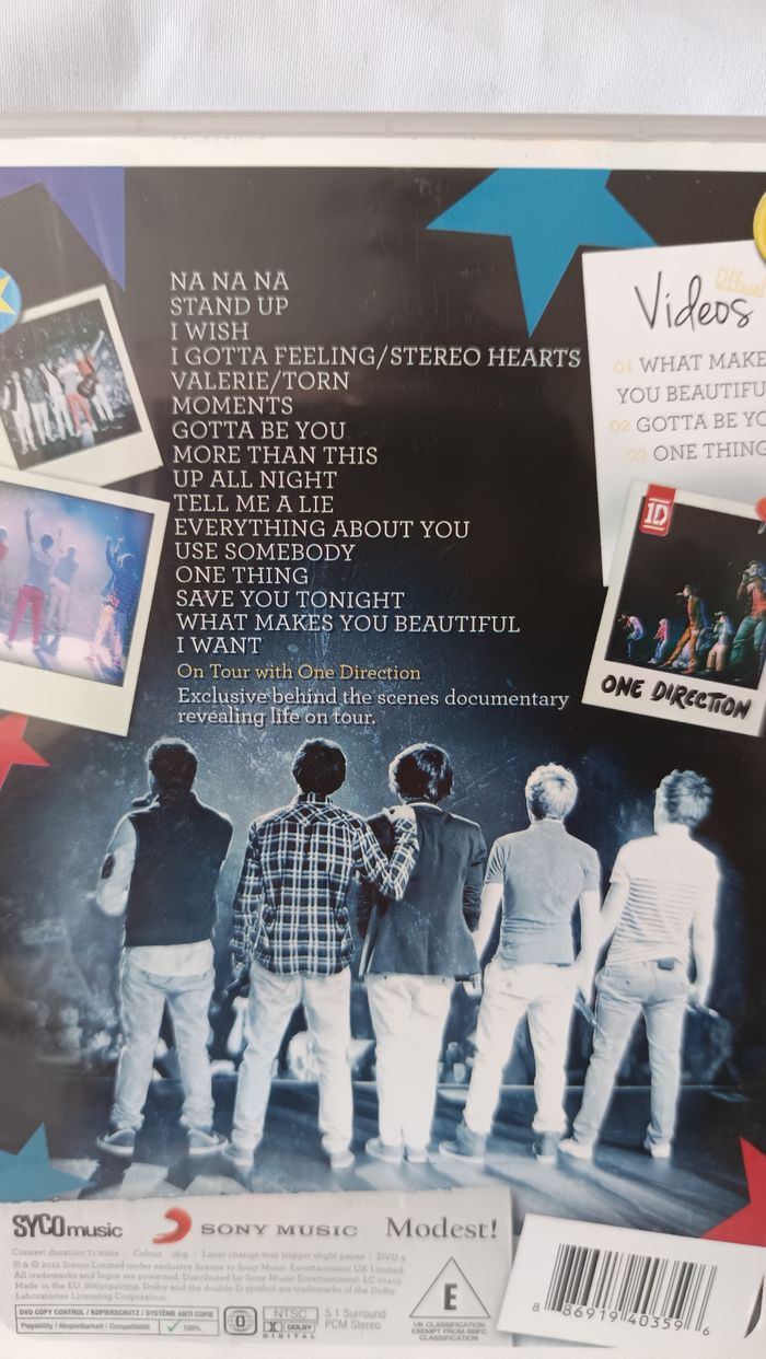 Dvd One Direction - photo numéro 3