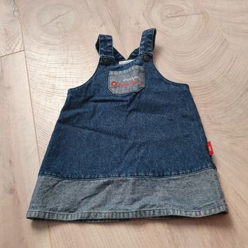 Robe jean 12 mois tex baby