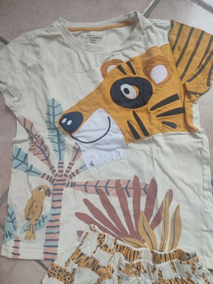 Pyjama short DPAM tigre - photo numéro 2