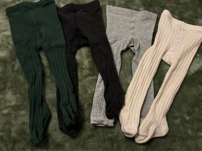 Lot de 4 collants - photo numéro 2