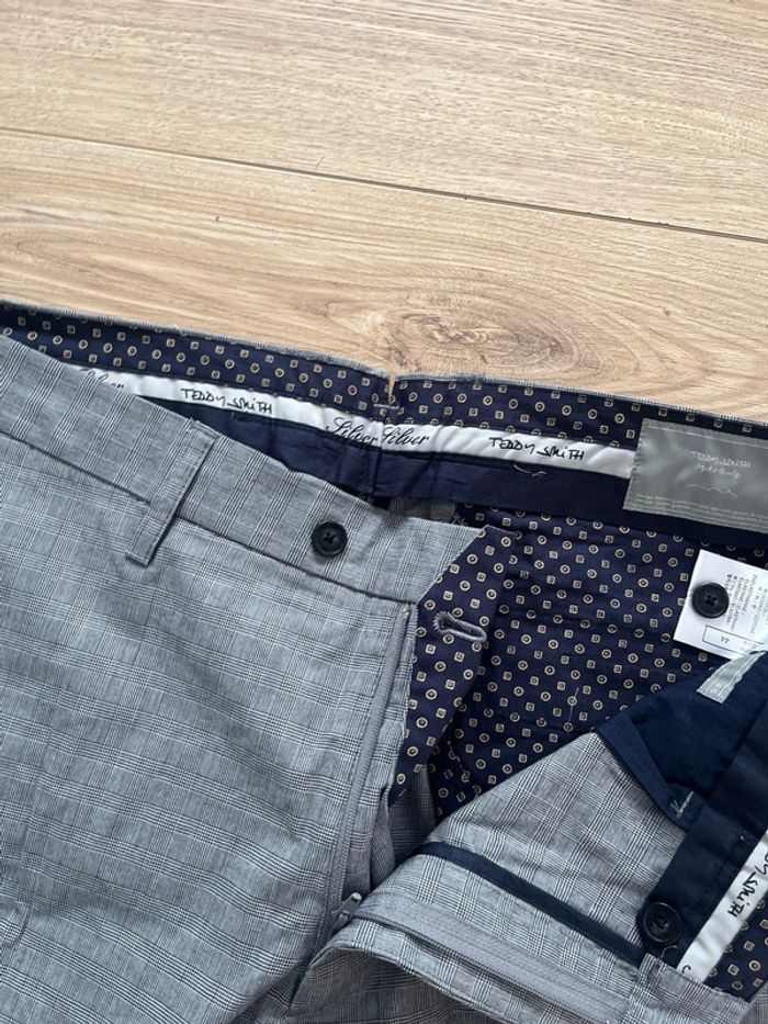 Pantalon Teddy Smith neuf taille 44 jamais porté gris - photo numéro 4