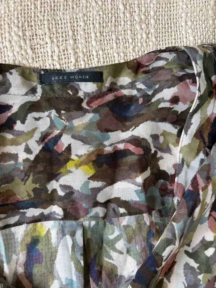 Blouse manches longues IKKS, taille 36 - photo numéro 3