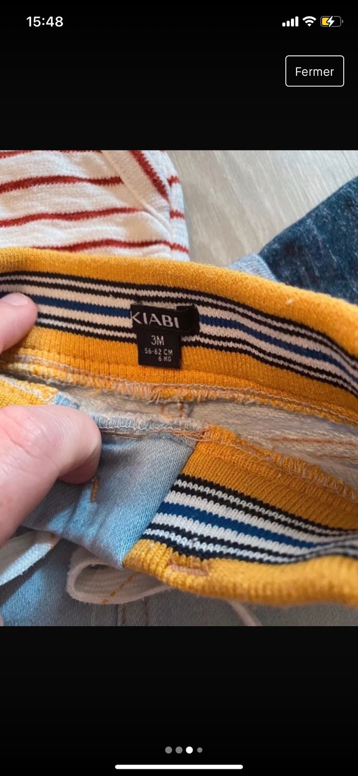 Lot 3 shorts 3 mois - photo numéro 3