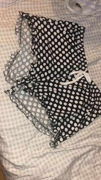 Shorts noir et blanc